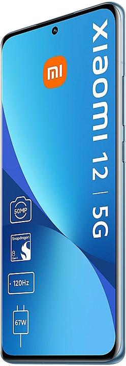 Actual product image Xiaomi 12 (128 GB, Blue, 6.28", Dual SIM, 50 Mpx, 5G)