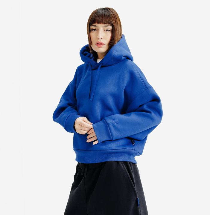 Decathlon Women's hoodie, Elementals, blue