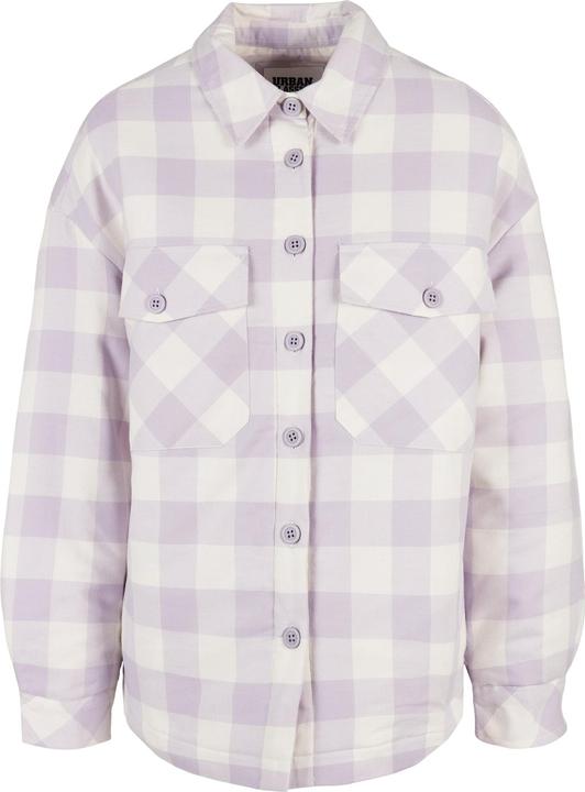 Urban Classics Ladies Flanell Padded Overshirt
