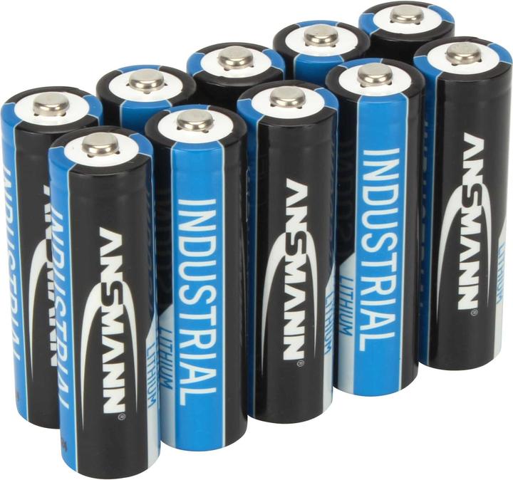Ansmann Pile Mignon (AA) Lithium L (10 pcs, AA, 3000 mAh)