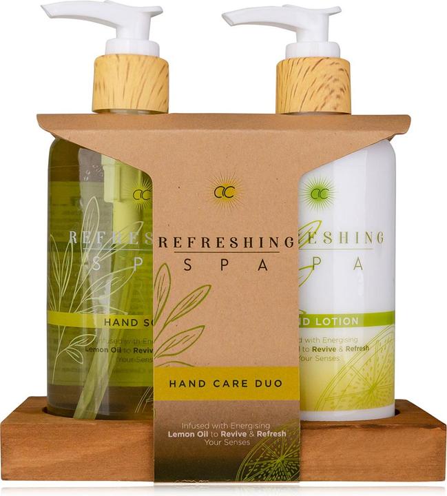 Roost Handpflegeset REFRESHING SPA 6057741 Duft: Lemon & Jasmine (Körperpflegeset)
