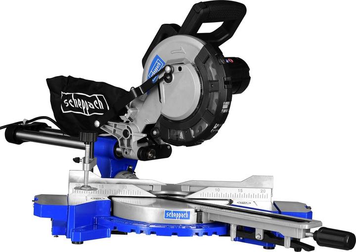Produktbild Scheppach Kappzugsäge HM216 mit 2. Sägeblatt