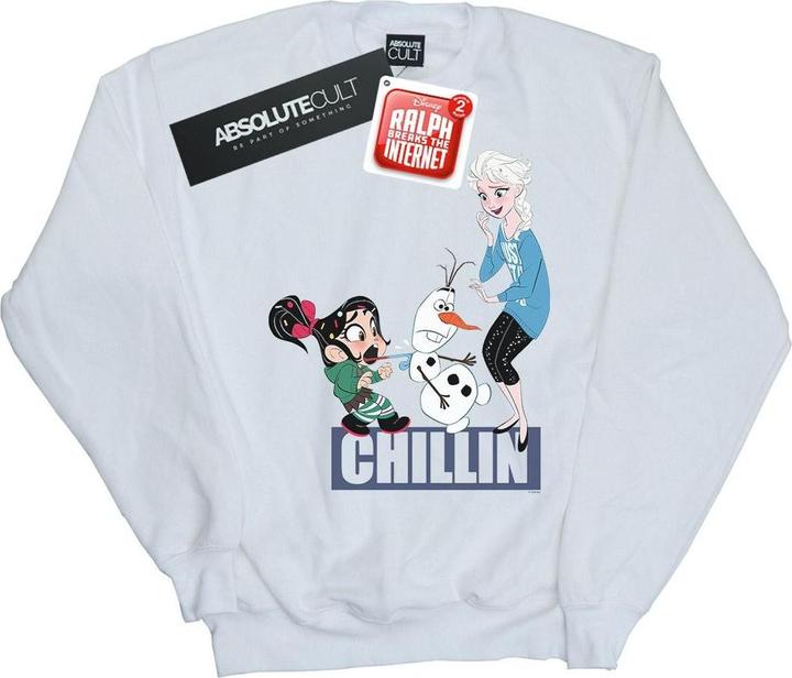 Disney Wreck It Ralph Elsa And Vanellope Sweatshirt (S)