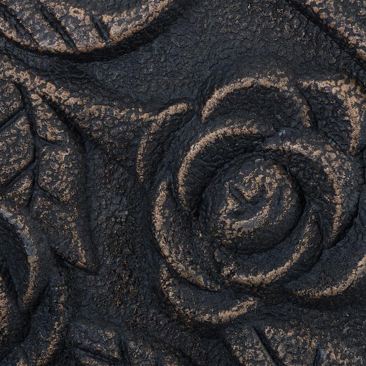 Image du produit Relaxdays Pied de parasol, motifs roses