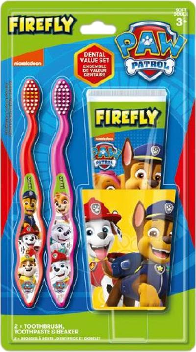 Actual product image FILA FRAGRANCES FOR CHILDREN - Firefly Paw Patrol Dental Set Soft (Red and Pink) 1ml (Soft, 4 x)