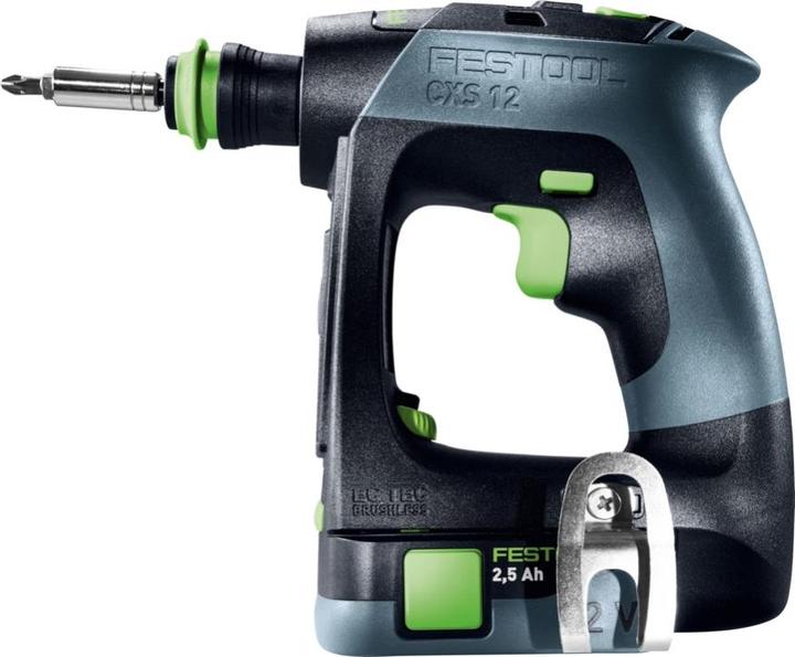 Actual product image Festool CXS 12 2.5 set (Rechargeable battery operated)