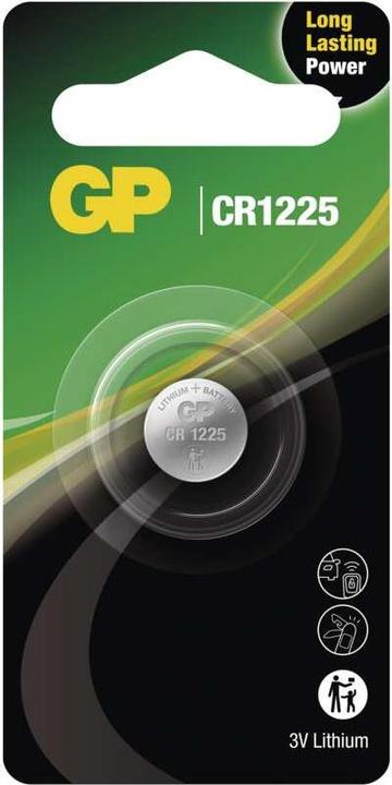 Actual product image GP Batteries GP Lithium Button Cell CR1225 (1 pcs., CR1225, 62 mAh)