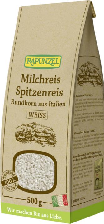 Image du produit Rapunzel riz au lait rond blanc (500 g)