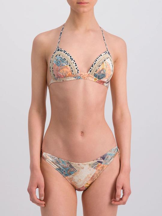 Image du produit Watercult Haut de bikini "Paisley savage" rose/?? petits motifs (XL)