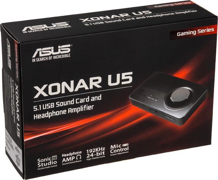 Actual product image ASUS Xonar U5 (USB)