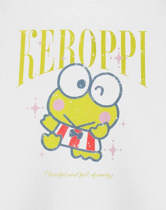 Immagine prodotto Hello Kitty & Friends Maglietta Keroppi Maniche Corte Donna (XXL)
