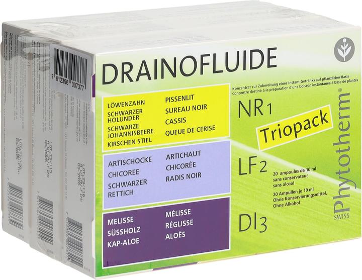 Produktbild Drainofluid Drainofluide (3 Stück, Flüssigkeit, 1095 g)