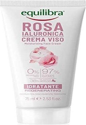 Actual product image Equilibra Pink Rose Moisturiser 75ml (75 ml, 24h cream)