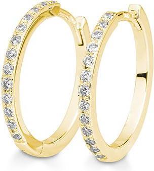 Breuning Creolen - BRILL. 0,26 Ct. H/si (585, - Gold)
