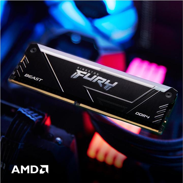 Produktbild Kingston Fury Beast RGB (2 x 32GB, 1600 MHz, DDR4-RAM, DIMM)