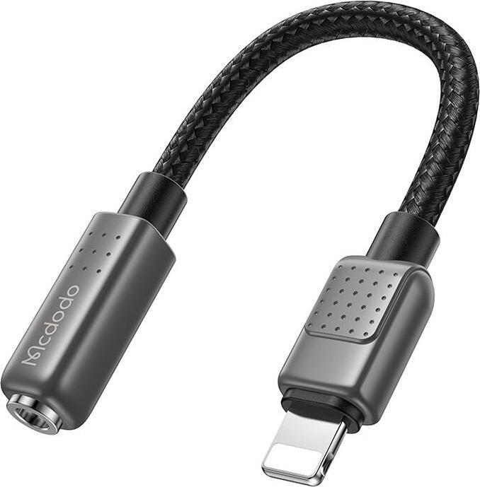 Actual product image Mcdodo Audio Adapter CA-5010 Lightning to Mini Jack 3.5mm 0.11m