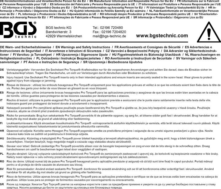 Produktbild BGS Kraft-Steckschlüssel-Einsatz Sechskant Antrieb Innenvierkant 20 mm (3/4") SW 55 mm (55 mm)