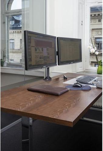 Image du produit Multibrackets Support de table Gas Lift Arm Dual (Tables, 32")