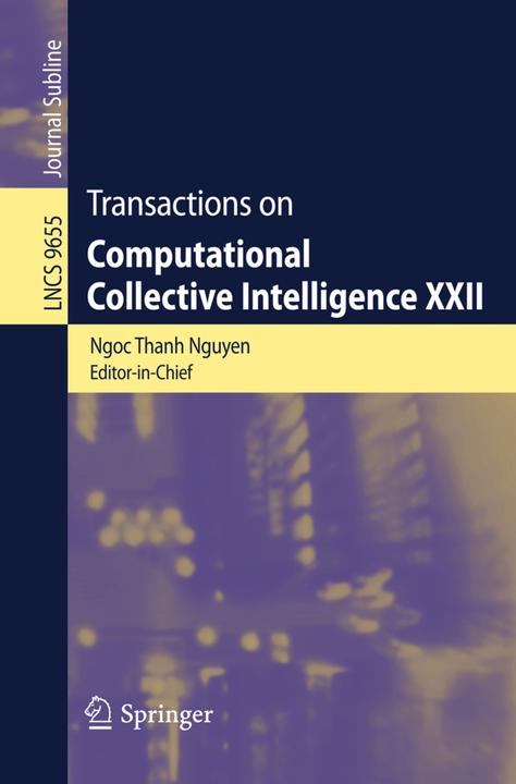 Actual product image Transactions on Computational Collective Intelligence XXII (English, Ryszard Kowalczyk, Ngoc Thanh Nguyen, 2016)