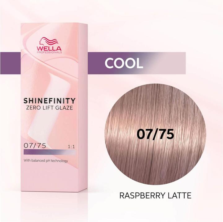 Image du produit Wella Shinefinity (07, 75 - Latte à la framboise)