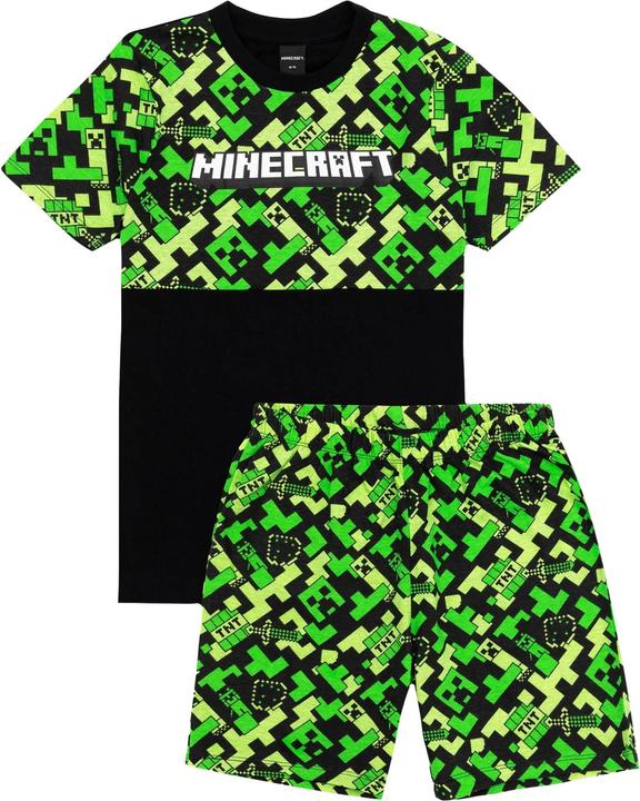 Produktbild Minecraft Schlafanzug mit Shorts (128)