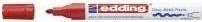 Immagine prodotto Edding 750 Marcatori a vernice lucida (Rosso, 2 mm, 1 x)