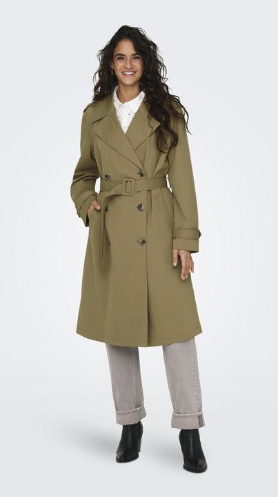 Actual product image Only Lapel collar Cuffs with button Trench coat Trench coat (XL)