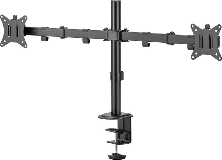 V7 Dual Monitor Clamp Desk Mount (Tisch, 32")