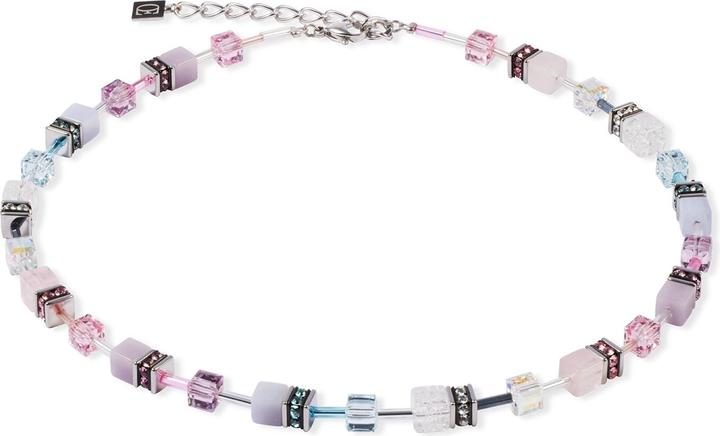 Coeur de Lion Halskette Rose Pastell (Edelstahl)