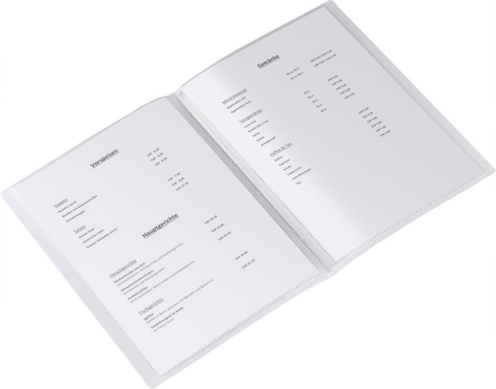 Actual product image Kolma Vario A4 book with 20 pockets white (A4, 1 x)