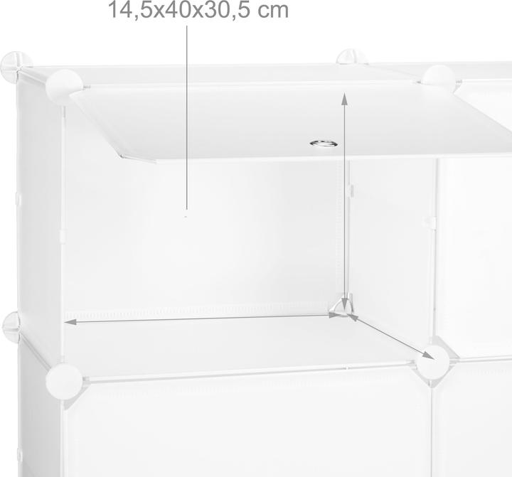 Productafbeelding Relaxdays Schoenenkast (85 x 31,5 x 95 cm)