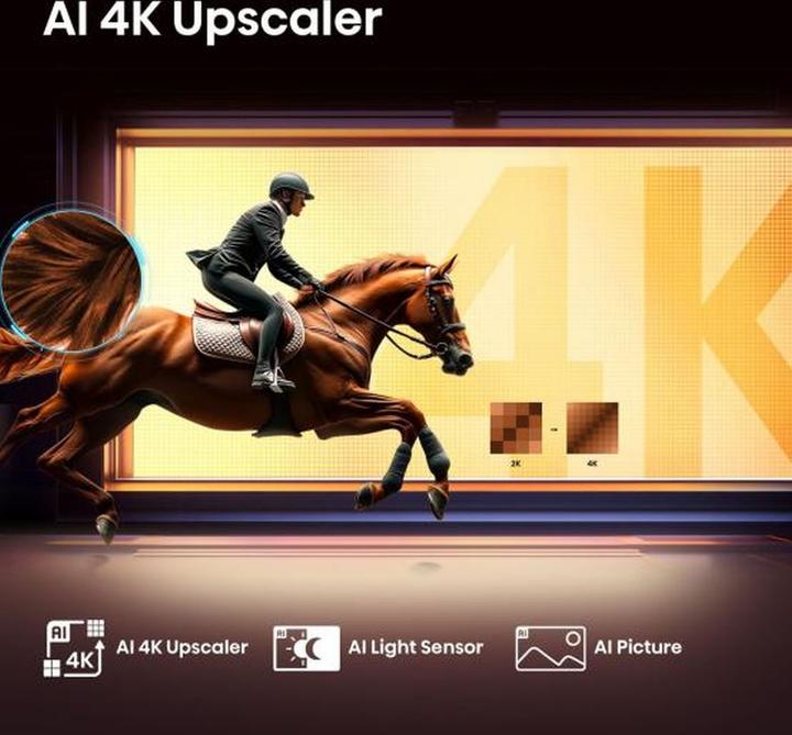 Produktbild Hisense TV 50E77Q (50", QLED, 4K, 2025)