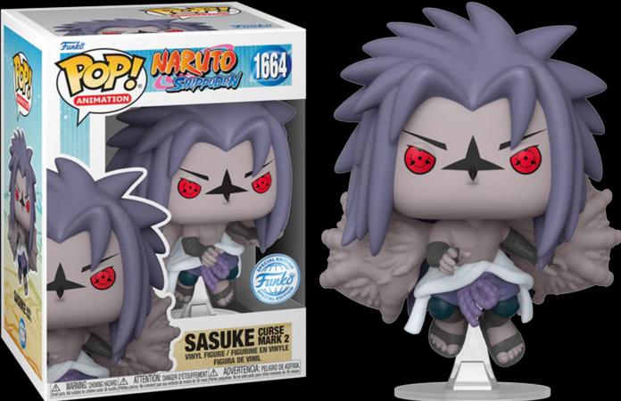 Actual product image Funko POP! Naruto Shippuden Sasuke Curse Mark 2 Exclusive