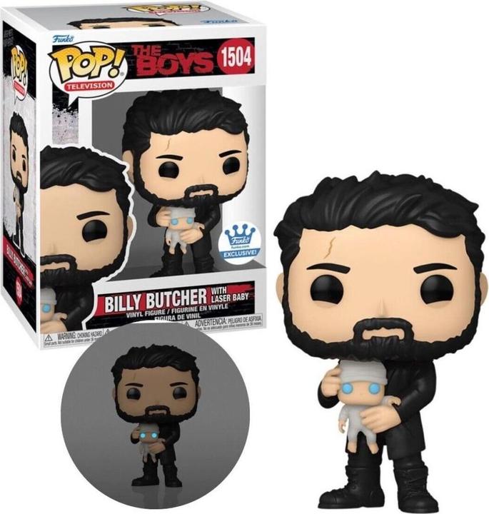 Immagine prodotto Funko POP! The Boys Billy Butcher con Laser Baby Esclusivo