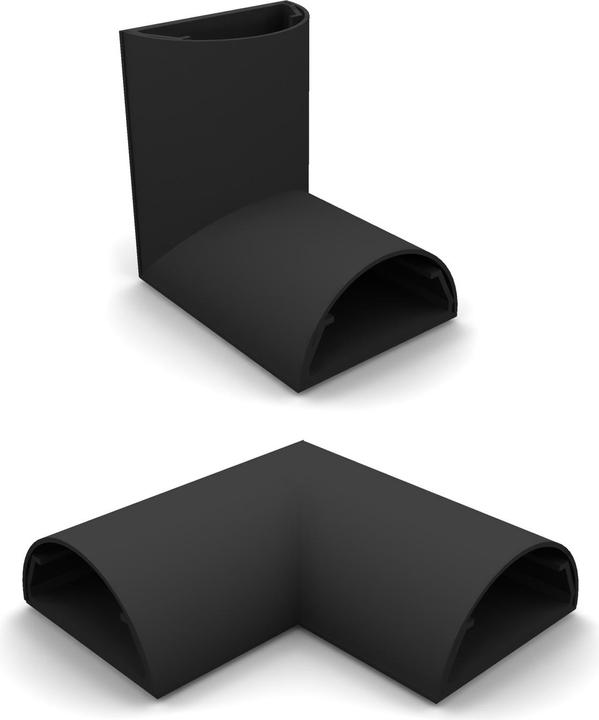 Immagine prodotto Multibrackets Angolo per cavi in alluminio Canaline per cavi (Foro cavo, 1 cm)