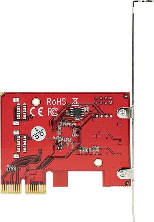 Produktbild StarTech com 4P6G-PCIE-SATA-CARD, PCIe, SATA, PCIe 3.0, Rot, ASMedia - ASM1164, 6 Gbit/s