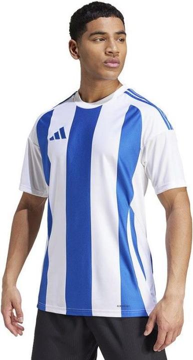 Actual product image No Name Koszulka męska adidas Striped 24 Jersey biało-niebieska IW2144 M (M)