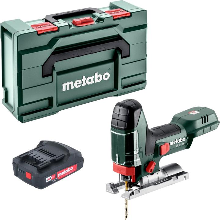 Productafbeelding Metabo ST 18 L 90 accudecoupeerzaag 18 V 90 mm + 1x accu 2.0 Ah + metabox - zonder oplader