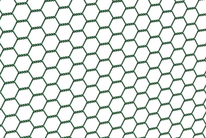 Produktbild GAH Sechseckgeflecht grün kunstoffbeschichtet, 100cm x 10m, 13x13cm, 1mm
