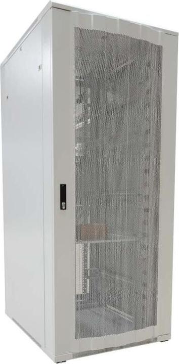 Produktbild Allnet 19"Schrank, 42HE, B800/T1200mm, perforierte Blechtüren, Lichtgrau, SNB-Serie (19 Zoll Rack)