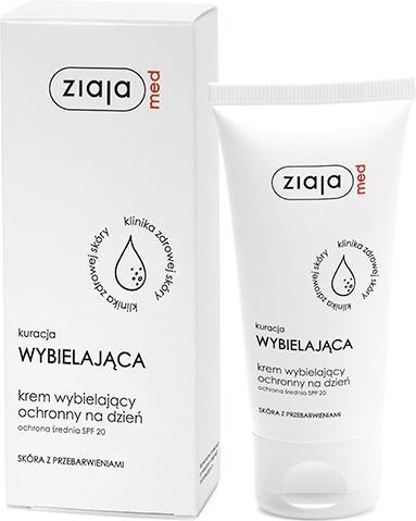 Actual product image Ziaja Whitening Protective Day Cream (50 ml, Day cream, SPF 20)