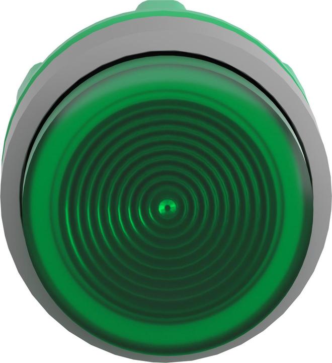 Produktbild Schneider Electric Leuchtdrucktaster, Front, gerillt, ZB5AW133SC0