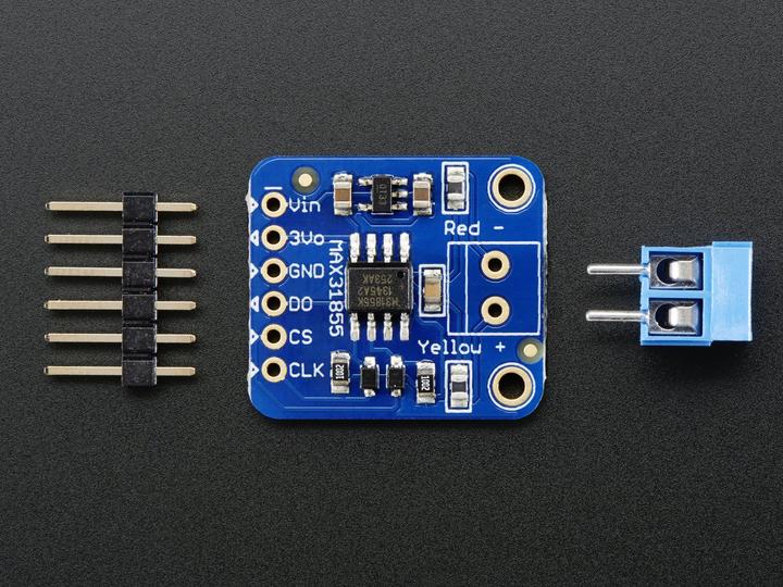 Actual product image Adafruit Thermocouple Amplifier MAX31855 breakout board (MAX6675 upgrade) - v2.0 (Sensor)