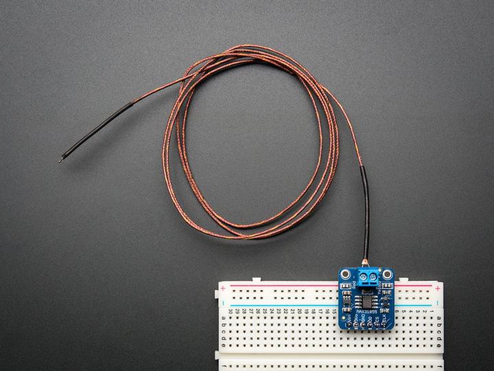 Actual product image Adafruit Thermocouple Amplifier MAX31855 breakout board (MAX6675 upgrade) - v2.0 (Sensor)
