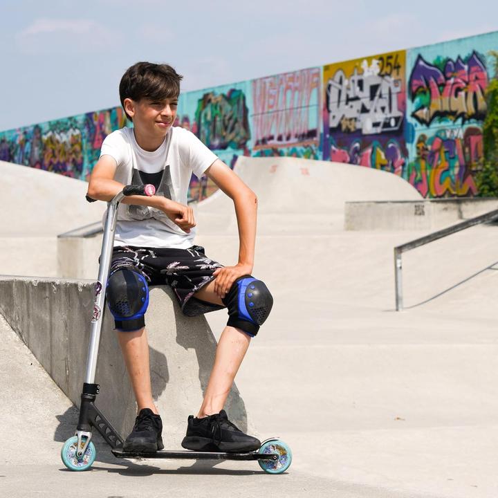 Produktbild Skatewiz Skate Protektoren (M, L, Handgelenkschoner, Knieschoner, Ellbogenschoner, 6 Stück)