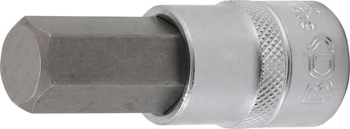 Actual product image BGS Bit Socket 12.5 mm (1/2") internal Hexagon 17 mm (12.5 mm)