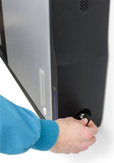 Image du produit Ergotron Zip12 Charging Wall Cabinet