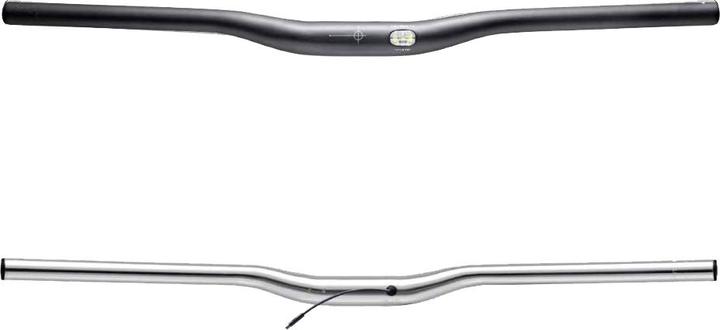 Actual product image Light Skin LightSKIN - VIENNA dynamo handlebar, 31.8mm, 640/680mm (silver) (31.80 mm)