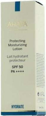 Actual product image Ahava Protecting Moisturising Lotion SPF 50 (Sun cream face, SPF 50, 50 ml)