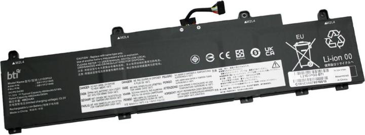 Actual product image BTI Replacement Laptop Battery for LENOVO Thinkpad L14 Gen 3 Intel (57Wh) (3 Cells, 4950 mAh)